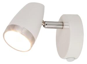 Карен 6666 LED /1X4W / IP20, бяло/хром