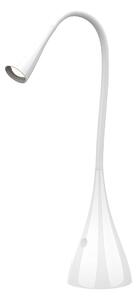 RABALUX Jeff2, indoor table lamp, white plastic lamp with white metal shade, 4W, with shade: 270lm, without shade: 290lm, 3000K