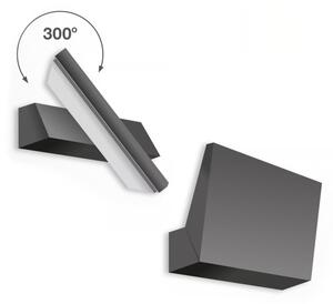 Telefunken - Външно стенно LED осветително тяло LED/10W/230V IP44 черно