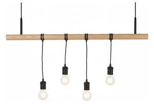 LED полилей на кабел 4xE27/6,5W/230V 2500K