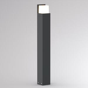 Molto Luce LED осветление за пътеки FYNN-C, височина 85 см, антрацит, CCT IP65,, Черен, Алуминий, Модерен
