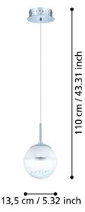 Eglo 93708 - LED висящо осветително тяло MONTEFIO 1 LED/5W/230V