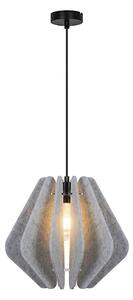 Полилей на кабел MARGARET 1xE27/40W/230V сив