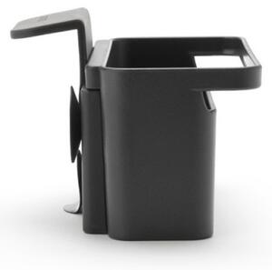 Органайзер за мивка Brabantia SinkSide 1003310, Закрепване за стената на мивката, Перфорирано дъно, Тъмносив