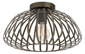 Eglo 901096 - Таванно осветително тяло ESPINAL 1xE27/40W/230V Ø 38,5 см бронзово