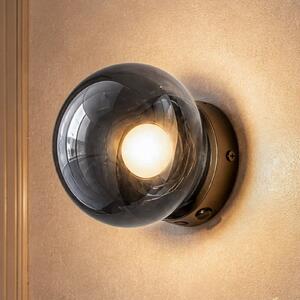 OSRAM LED стенна лампа Decor Satellite, сива, Ø 15 см, CCT, с възможност за, Затъмняване, Сив, Дневна/трапезария, Стъкло, Модерен
