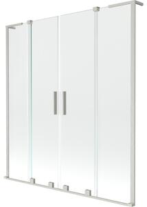 Mexen Velar L Duo параван за вана, плъзгащ се, двукрилен 150 x 150 см, прозрачен, с