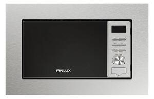 Микровълнова фурна Finlux FMO 2077BISS, за вграждане, с грил, електронно управление, 700W, 20 л. обем, 5 степени на мощност, инокс