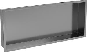Mexen X-Wall-R вложена полица с яка 75 x 30 см, четкано в цвят gun gray - 19E0753010