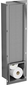 Mexen X-Wall-B поставка за тоалетна хартия, четкано оръжейно сиво - 19E5