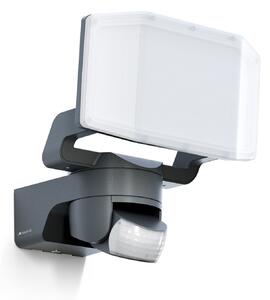 STEINEL LED външен стенен прожектор XLED Protect S, антрацит, Черен, Пластмаса, Модерен