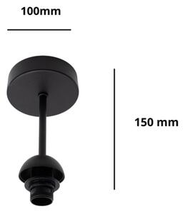 BRILAGI - Полилей за повърхностен монтаж PARTY 1xE14/60W/230V черен