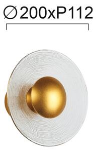 LED стенна лампа GLAMOUR LED/9W/230V златна