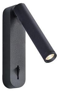 LED стенен спот ABRIEL LED/6W/230V черен