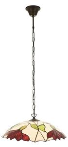 Endon 112246 - Полилей на верига Tiffany BOTANICA 1xE27/60W/230V, диаметър 45 см