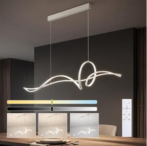 Brilagi - LED димируем полилей на кабел SIGNATURE LED/55W/230V 120x23 cm бял + дистанционно управление