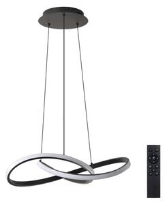 Brilagi - димируема LED полилей на кабел INFINITY LED/55W/230V 50x50 cm черен + дистанционно управление