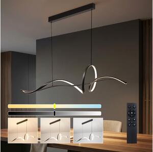 Brilagi - Димируем LED полилей на кабел SIGNATURE LED/55W/230V 120x23 см, черен + с дистанционно управление