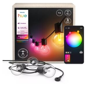 Philips -LED RGBW Димируем удължителен външен гирлянд Hue FESTAVIA 10xLED 7m IP65