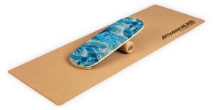 BoarderKING Indoorboard Flow, дъска за баланс, подложка, валяк, дърво/корк