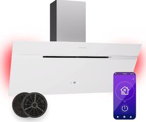Klarstein Alina 3.0 90 Smart, абсорбатор, 90 см, 600 м³/ч, LED дисплей, амбиентно осветление, WiFi