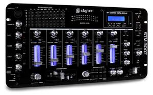 Skytec STM-3007 6-канален DJ смесител BLUETOOTH USB SD MP3