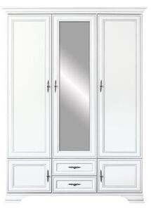 Гардероб Kentuki - 159.5 x 225 x 61 cm, алпийско бяло