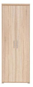 Гардероб Office Line SZF 2D- 79 x 55 x 221cm, дъб сонома