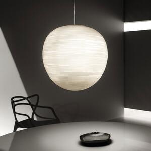 Foscarini Rituals XL E27-LED висяща лампа от стъкло, Затъмняване, Бял, Дневна/трапезария, Стъкло, Дизайн