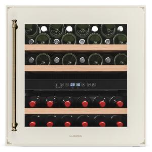 Klarstein Охладител за вино Vinsider Victoria 36, 36 бутилки, сензорен, UV защита, LED, безшумен, 3 полици