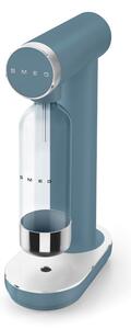 Машина за сода SMEG Collezione SKC01SBM, 800 мл, CO2, Предпазен клапан, Тавичка за отцеждане, Ръчна, Син