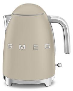 Електрическа кана SMEG KLF03MLMEU, 2400 W, 1.7 л, 360° основа, Матово покритие, Лунна светлина