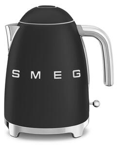 Електрическа кана SMEG KLF03BLMEU, 2400 W, 1.7 л, 360° основа, Матово покритие, Черен