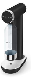 Машина за сода SMEG Collezione SKC01BLM, 800 мл, CO2, Предпазен клапан, Тавичка за отцеждане, Ръчна, Черен мат