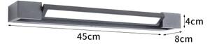 Brilagi - LED Баня. осветление за огледало AQUA LINE LED/12W/230V 45 cm IP44 антрацит