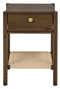 Нощно шкафче от декор от дъб в тъмно естествен цвят Monfort – Actona