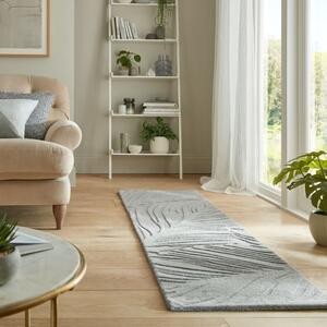 Пътека Lino Leaf Сив 60X230 см, Flair Rugs