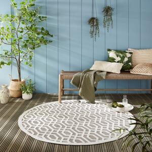 Килим Матаро Натурален 160X160 см, кръгъл, Flair Rugs