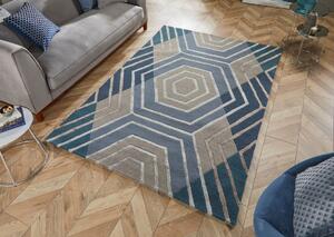 Килим, Harlow, Flair Rugs, деним, 120x170 см