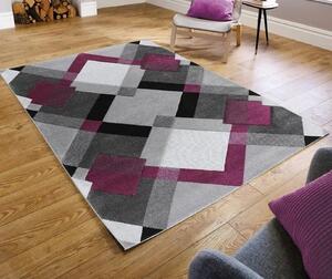 Covor Nimbus Gri/Mov 160X230 cm, Flair Rugs