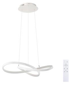 Brilagi - Димируема LED полилей на кабел INFINITY LED/55W/230V 50x50 cm бял + дистанционно управление