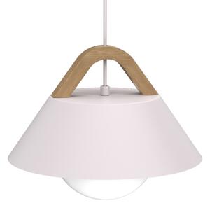 Подвесна лампа на кабел FUNDA 1xE27/15W/230V кремава