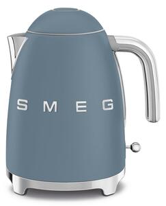 Електрическа кана SMEG KLF03SBMEU, 2400 W, 1.7 л, 360° основа, Матово покритие, Буреносно синьо