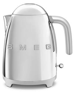 Електрическа кана SMEG KLF03SSEU, 2400 W, 1.7 л, 360° основа, Гланцово покритие, Инокс