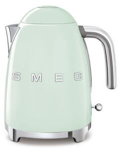 Електрическа кана SMEG KLF03PGEU, 2400 W, 1.7 л, 360° основа, Гланцово покритие, Пастелно зелен