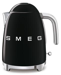 Електрическа кана SMEG KLF03BLEU, 2400 W, 1.7 л, 360° основа, Гланцово покритие, Черен