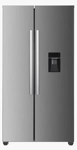 Хладилник Finlux SBS441EDIX, клас E, 439 л. общ обем, свободностоящ, 286 kWh/годишно, Dual Inverter компресор, No Frost, инокс