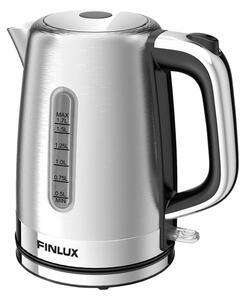 Електрическа кана Finlux FK-17321 SSM, вместимост 1.7 l, въртене на 360°, 1850W, инокс
