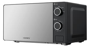 Микровълнова фурна Crown CMO-2070 MMG, механично управление, 700W, 20 л. обем, 5 степени на мощност, черна