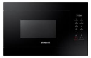 Микровълнова фурна Samsung MG22M8254AK/E2, за вграждане, с грил, сензорно управление, 850W, 22 л. обем, 6 степени на мощност, черна